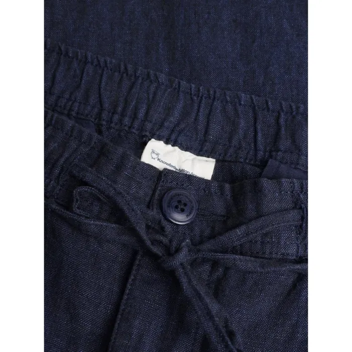 KnowledgeCotton Apparel Pants Loose Linen Pant Yarndyed 8211 Men KnowledgeCotton Apparel Pants Loose Linen Pant Yarndyed 8211 Men
