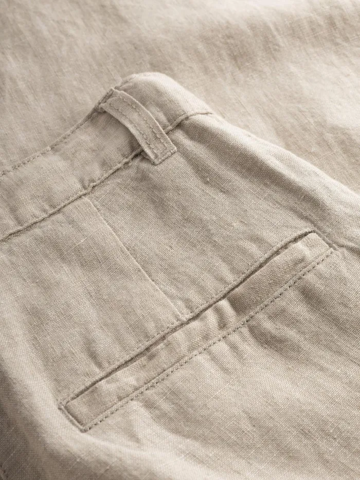 KnowledgeCotton Apparel Pants Loose Natural Linen Pants Light Feather Gray 8211 Women KnowledgeCotton Apparel Pants Loose Natural Linen Pants Light Feather Gray 8211 Women