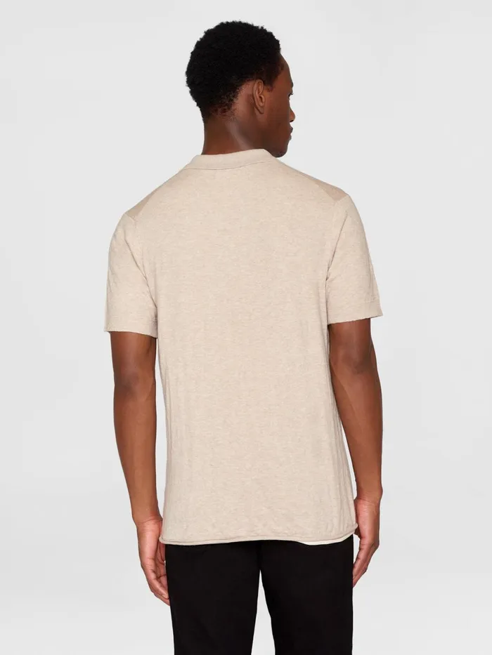 KnowledgeCotton Apparel Polo Shirts Regular Double Layer Knitted Short Sleeved Polo Gots 8211 Men KnowledgeCotton Apparel Polo Shirts Regular Double Layer Knitted Short Sleeved Polo Gots 8211 Men