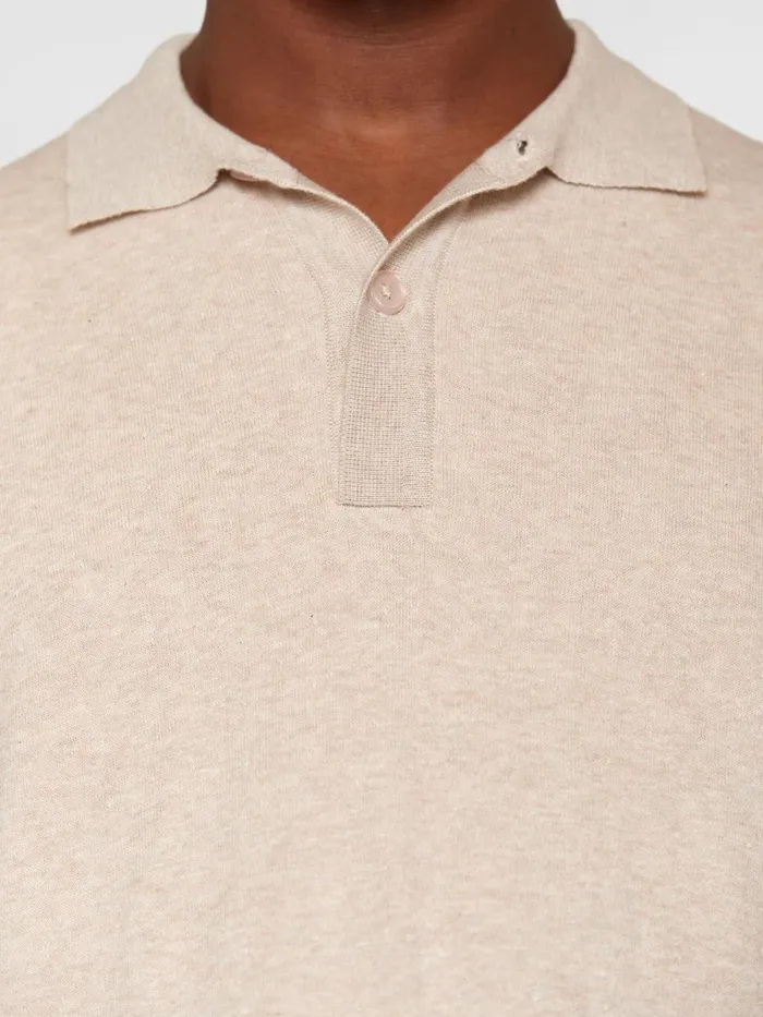 KnowledgeCotton Apparel Polo Shirts Regular Double Layer Knitted Short Sleeved Polo Gots 8211 Men KnowledgeCotton Apparel Polo Shirts Regular Double Layer Knitted Short Sleeved Polo Gots 8211 Men