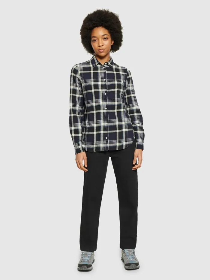 KnowledgeCotton Apparel Shirts Check Flannel Shirt Gotsvegan 8211 Women KnowledgeCotton Apparel Shirts Check Flannel Shirt Gotsvegan 8211 Women