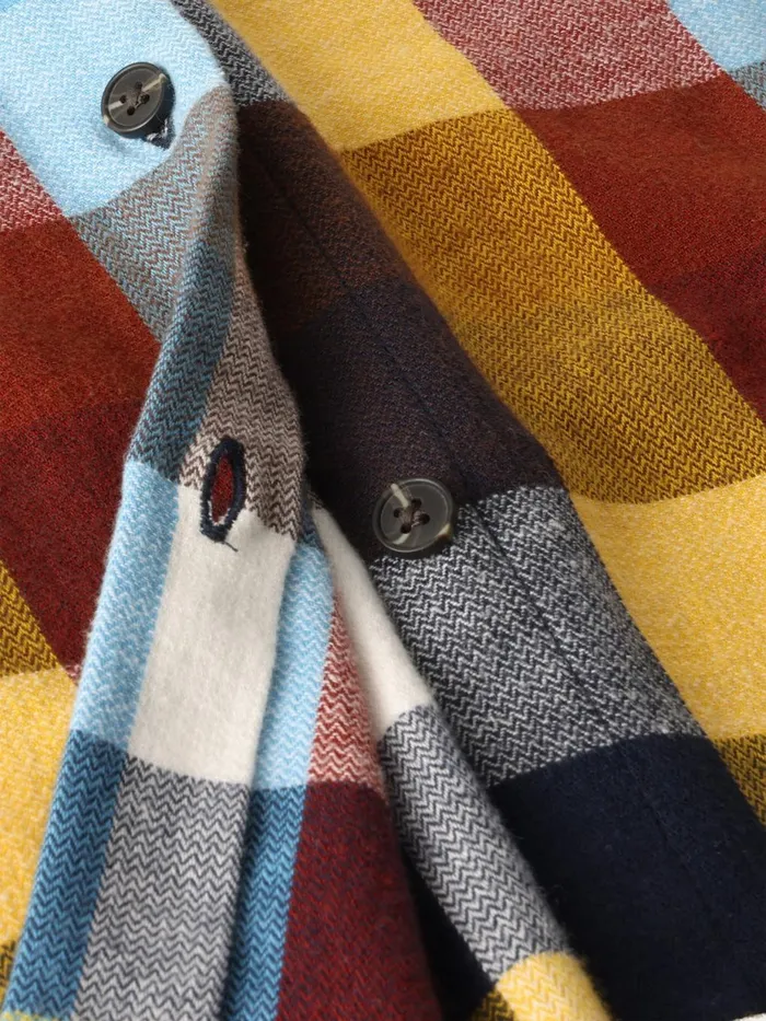 KnowledgeCotton Apparel Shirts Check Multi Color Flannel Shirt Gotsvegan 8211 Women KnowledgeCotton Apparel Shirts Check Multi Color Flannel Shirt Gotsvegan 8211 Women