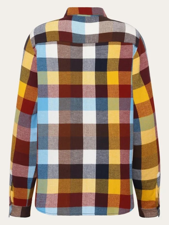 KnowledgeCotton Apparel Shirts Check Multi Color Flannel Shirt Gotsvegan 8211 Women KnowledgeCotton Apparel Shirts Check Multi Color Flannel Shirt Gotsvegan 8211 Women