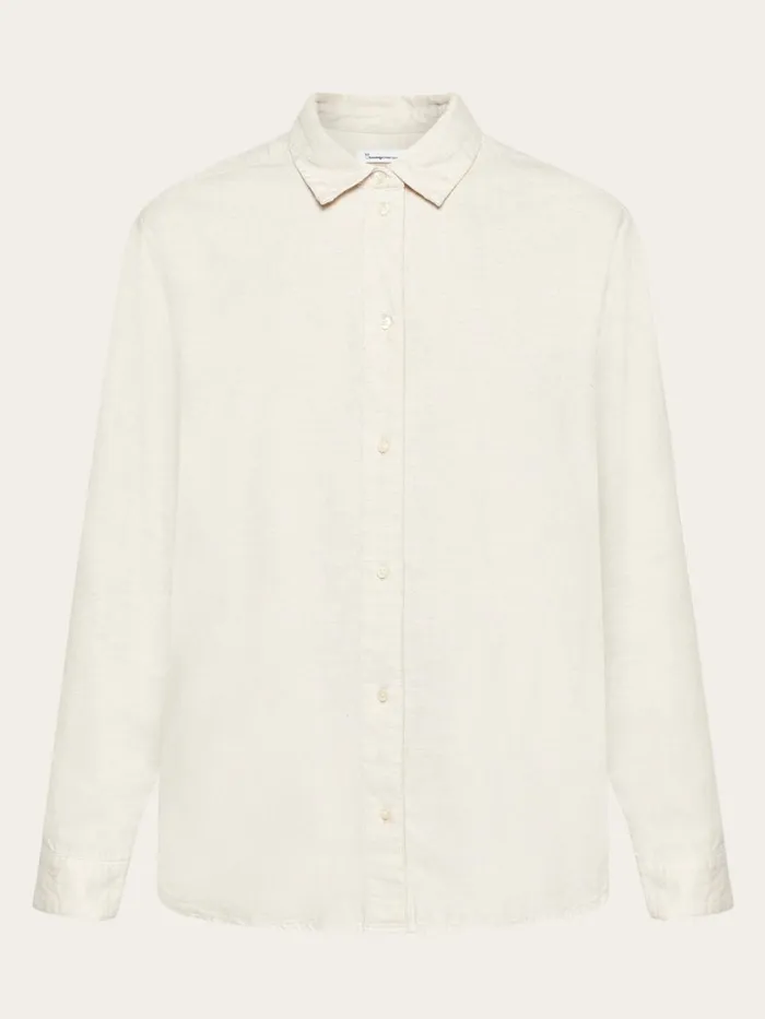 KnowledgeCotton Apparel Shirts Organic Cotton Flannel Shirt GOTS Greige 8211 Women KnowledgeCotton Apparel Shirts Organic Cotton Flannel Shirt GOTS Greige 8211 Women