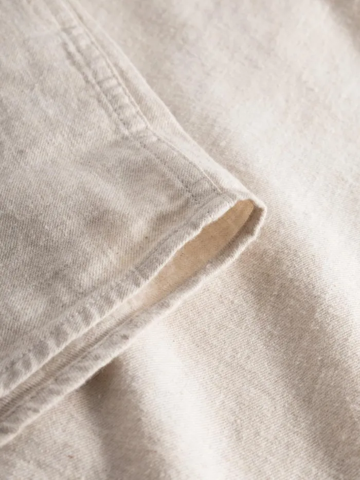 KnowledgeCotton Apparel Shirts Regular Fit Melang Flannel Shirt Greige 8211 Men KnowledgeCotton Apparel Shirts Regular Fit Melang Flannel Shirt Greige 8211 Men