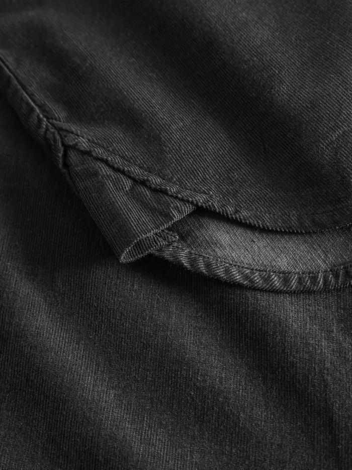 KnowledgeCotton Apparel Skirts And Dresses Corduroy Shirt Dress Black Jet 8211 Women KnowledgeCotton Apparel Skirts And Dresses Corduroy Shirt Dress Black Jet 8211 Women