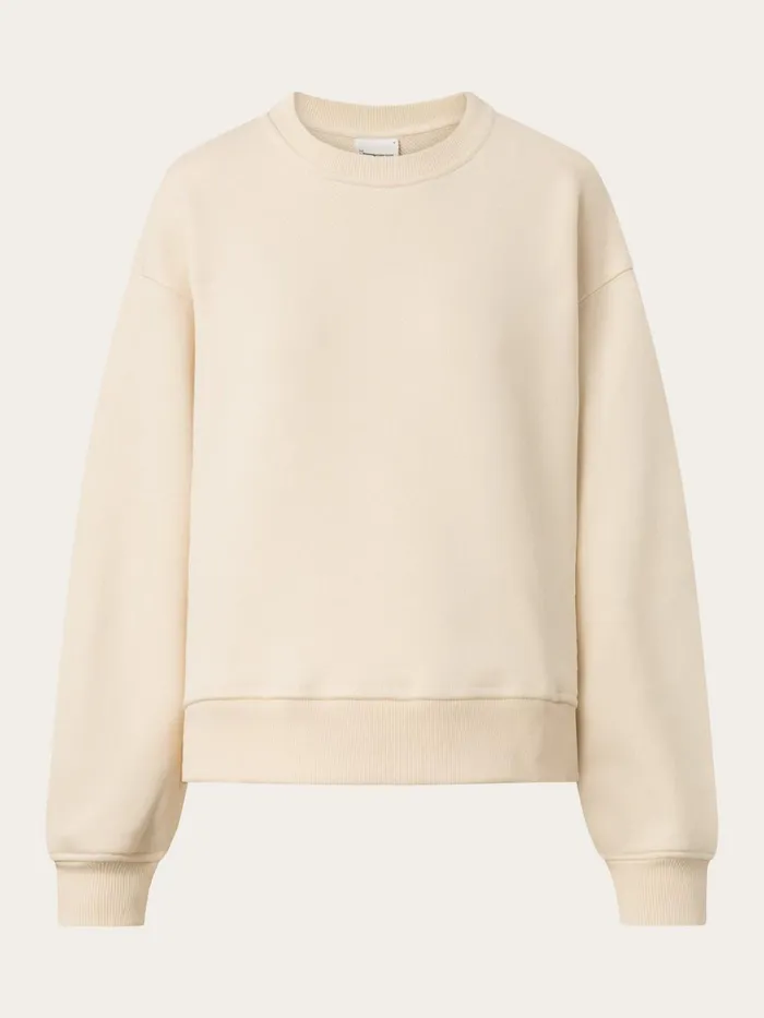 KnowledgeCotton Apparel Sweatshirts Ashape Fashion Sweat Buttercream 8211 Women KnowledgeCotton Apparel Sweatshirts Ashape Fashion Sweat Buttercream 8211 Women
