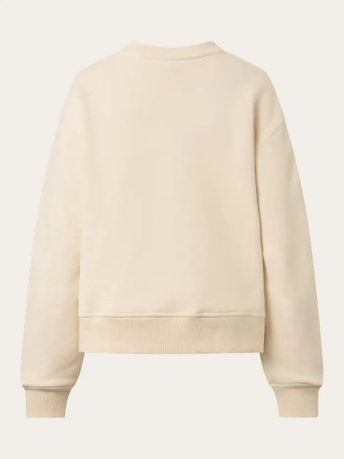 KnowledgeCotton Apparel Sweatshirts Ashape Fashion Sweat Buttercream 8211 Women KnowledgeCotton Apparel Sweatshirts Ashape Fashion Sweat Buttercream 8211 Women