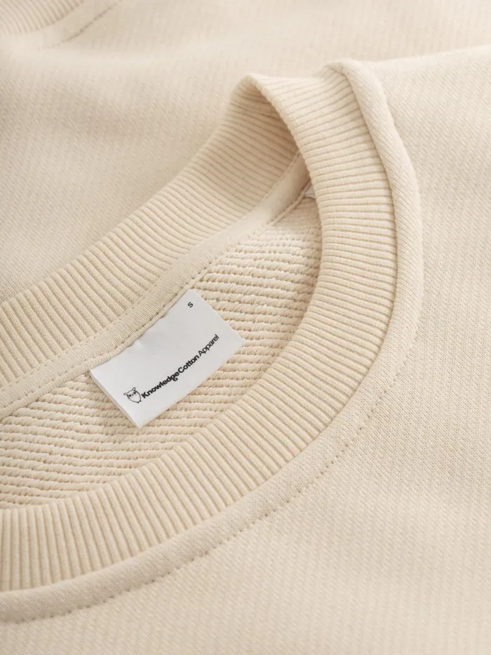 KnowledgeCotton Apparel Sweatshirts Ashape Fashion Sweat Buttercream 8211 Women KnowledgeCotton Apparel Sweatshirts Ashape Fashion Sweat Buttercream 8211 Women