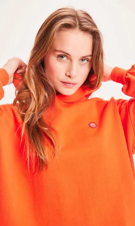 KnowledgeCotton Apparel Sweatshirts Hoodie REBORN Pureed Pumpkin 8211 Women KnowledgeCotton Apparel Sweatshirts Hoodie REBORN Pureed Pumpkin 8211 Women