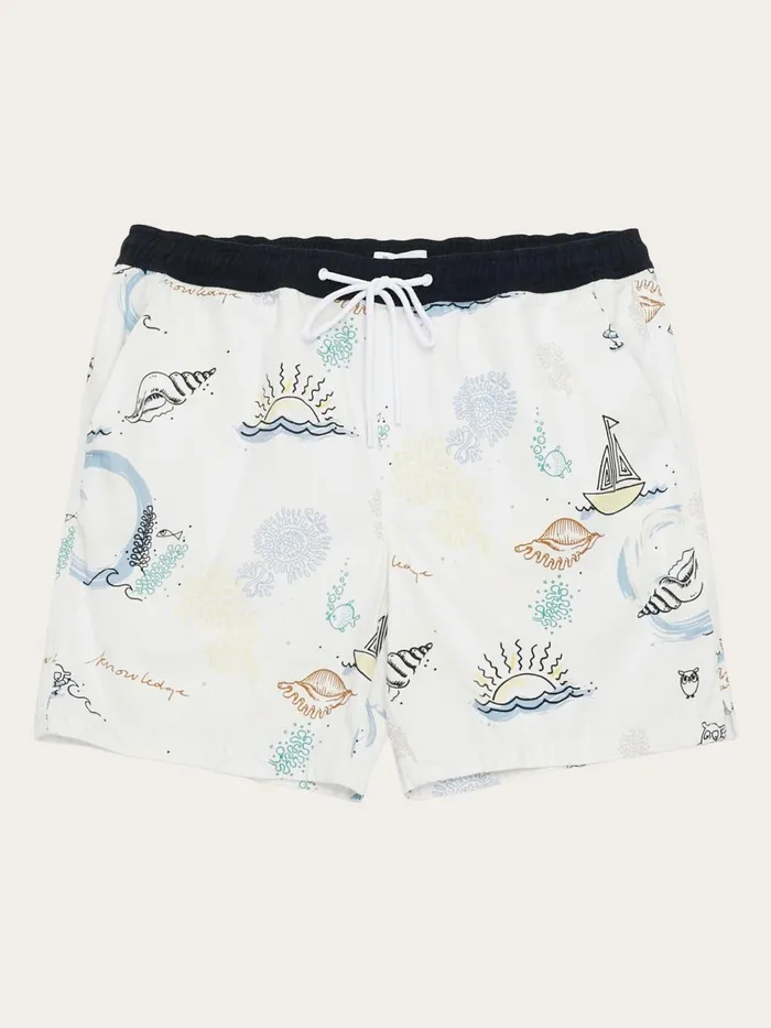 KnowledgeCotton Apparel Swimshorts Printed Boardshorts Gotsvegan 8211 Men
