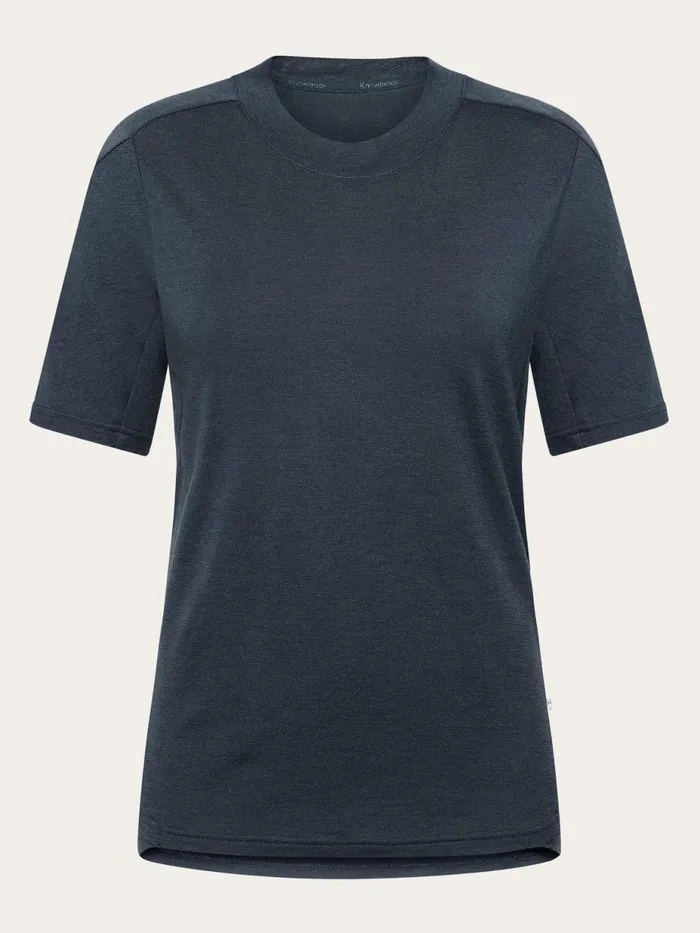 KnowledgeCotton Apparel TShirts And Tops Dynamic Wool 175 Single Constructed Tshirt Rws 8211 Women