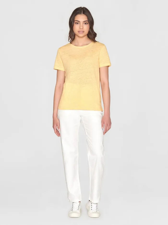 KnowledgeCotton Apparel TShirts And Tops Reg Linen Tshirt Impala 8211 Women KnowledgeCotton Apparel TShirts And Tops Reg Linen Tshirt Impala 8211 Women