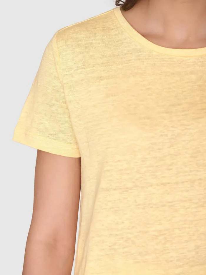 KnowledgeCotton Apparel TShirts And Tops Reg Linen Tshirt Impala 8211 Women KnowledgeCotton Apparel TShirts And Tops Reg Linen Tshirt Impala 8211 Women