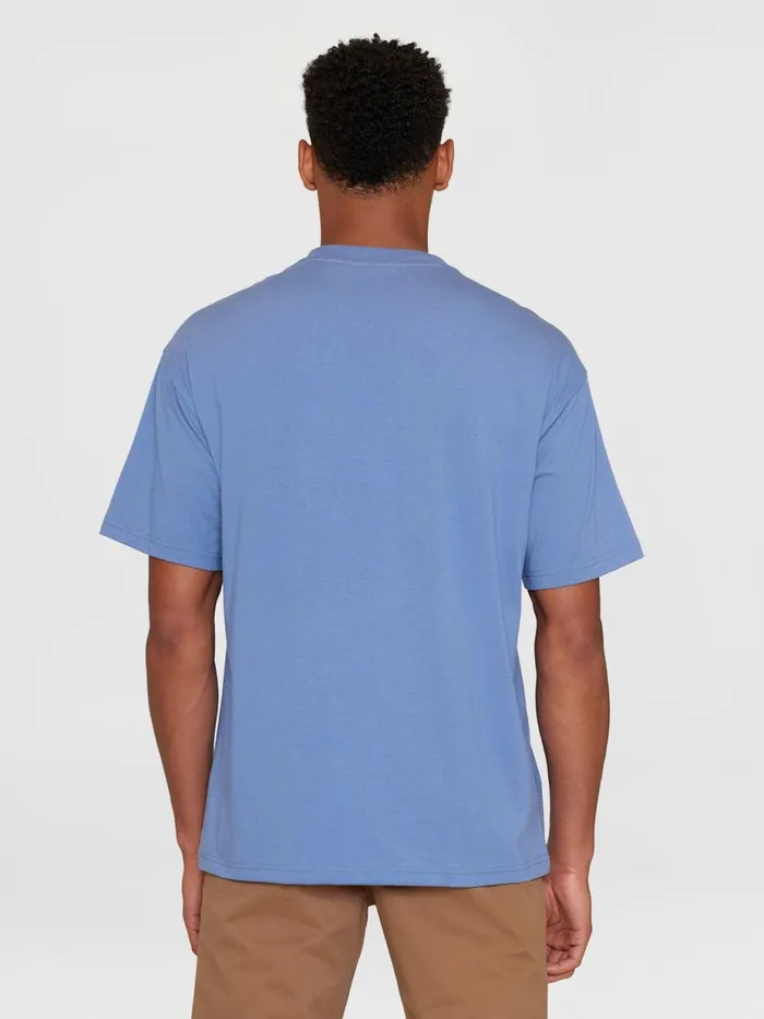 KnowledgeCotton Apparel TShirts Loose Fit Heavy Single Tshirt Ocsvegan 8211 Men