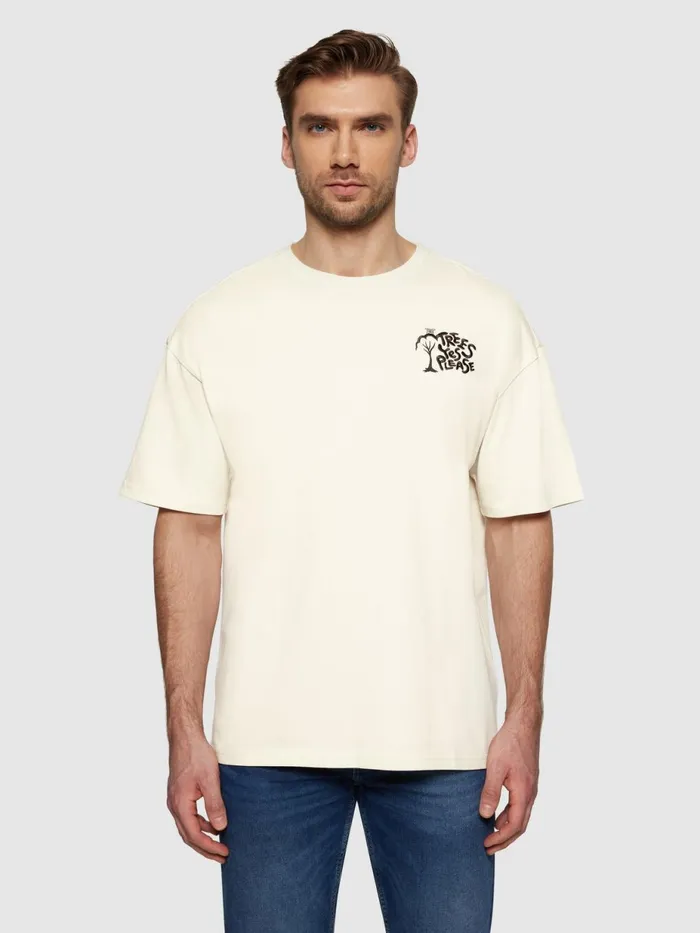 KnowledgeCotton Apparel TShirts Loose Fit Print Tshirt Gotsvegan 8211 Men KnowledgeCotton Apparel TShirts Loose Fit Print Tshirt Gotsvegan 8211 Men