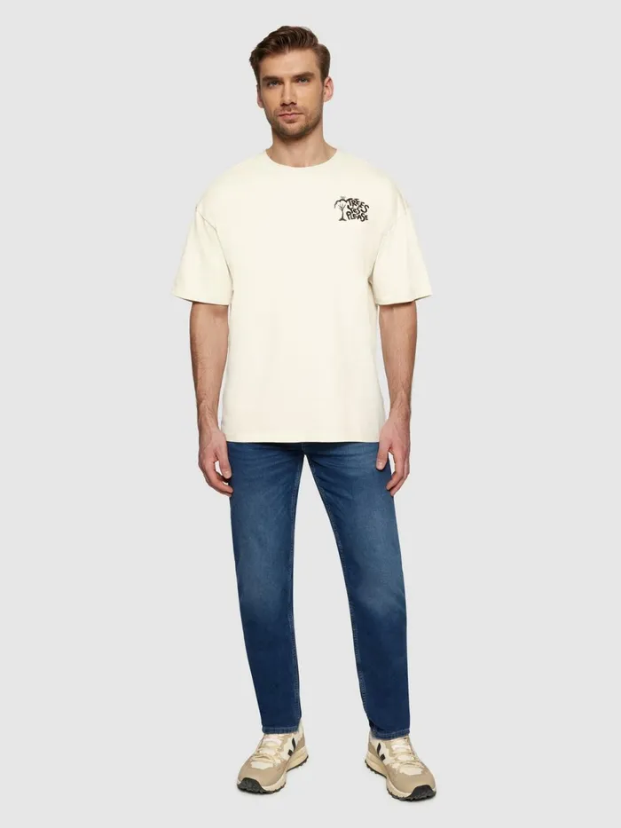 KnowledgeCotton Apparel TShirts Loose Fit Print Tshirt Gotsvegan 8211 Men KnowledgeCotton Apparel TShirts Loose Fit Print Tshirt Gotsvegan 8211 Men