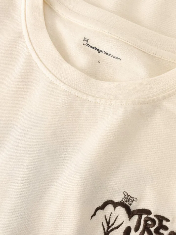 KnowledgeCotton Apparel TShirts Loose Fit Print Tshirt Gotsvegan 8211 Men KnowledgeCotton Apparel TShirts Loose Fit Print Tshirt Gotsvegan 8211 Men