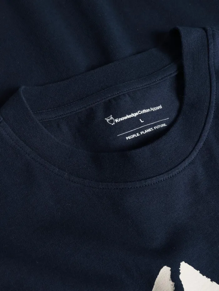 KnowledgeCotton Apparel TShirts Regular Short Sleeve Heavy Single Tshirt Regenerative Organic Certified 8211 Men KnowledgeCotton Apparel TShirts Regular Short Sleeve Heavy Single Tshirt Regenerative Organic Certified 8211 Men