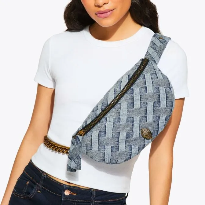 Kurt Geiger Crossbody Bags Denim Kensington Belt Bag Denim 8211 Women