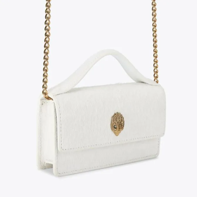 Kurt Geiger Crossbody Bags Extra Small Bond Top Handle Bag White 8211 Women