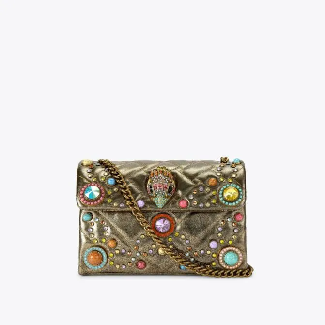 Kurt Geiger Crossbody Bags Medium Jewel Kensington Bag Bronze 8211 Women
