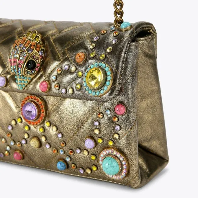 Kurt Geiger Crossbody Bags Medium Jewel Kensington Bag Bronze 8211 Women