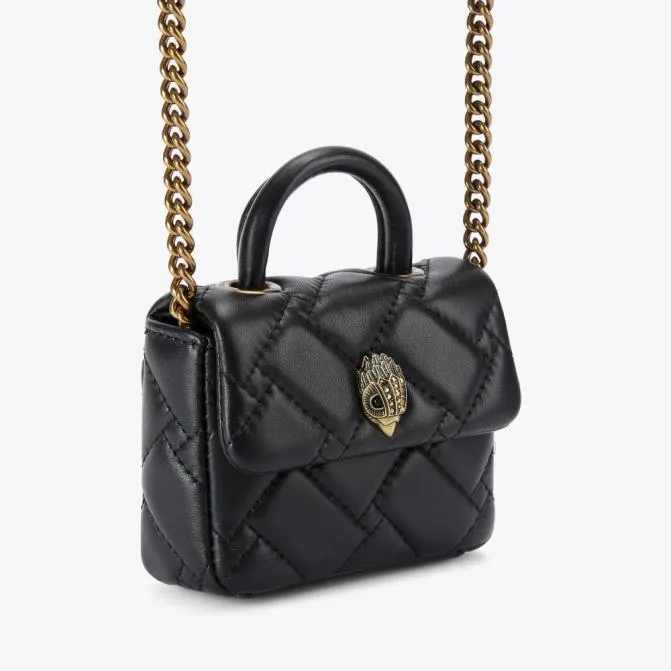 Kurt Geiger Crossbody Bags Micro Handle Kensington Bag Black 8211 Women