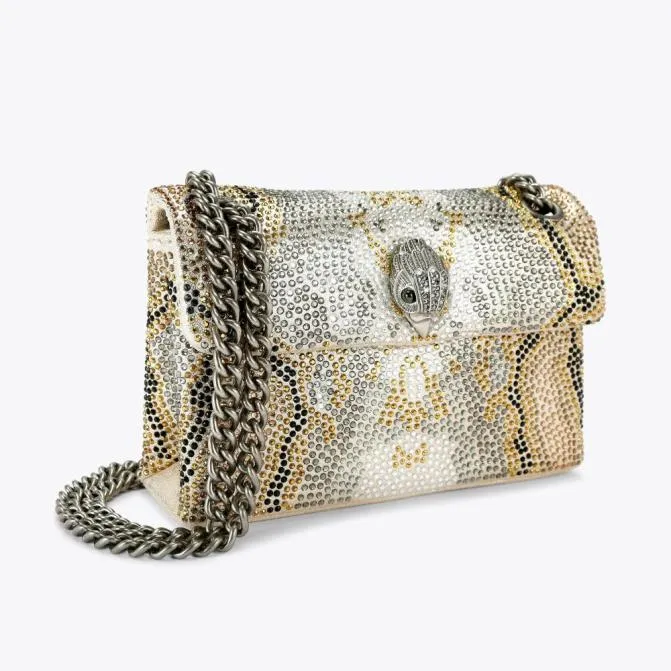 Kurt Geiger Crossbody Bags Mini Fabric Kensington Bag Metal Combination 8211 Women