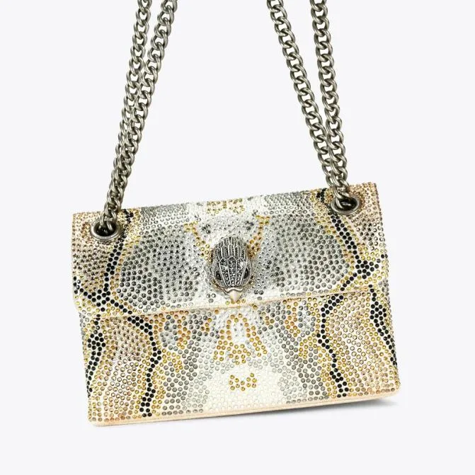 Kurt Geiger Crossbody Bags Mini Fabric Kensington Bag Metal Combination 8211 Women