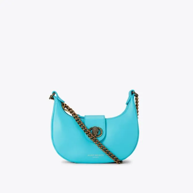 Kurt Geiger Crossbody Bags Small Chelsea Hobo Bag Turquoise 8211 Women