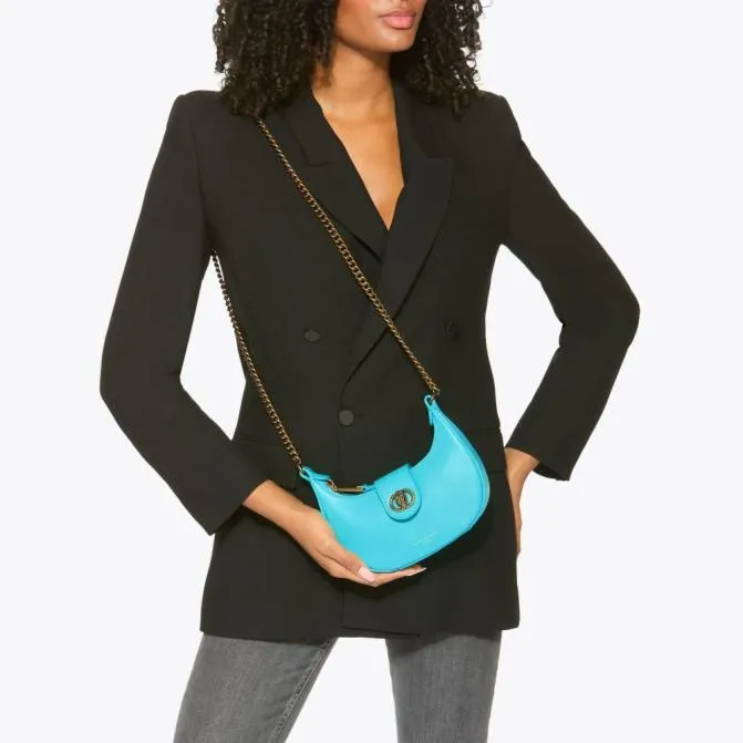 Kurt Geiger Crossbody Bags Small Chelsea Hobo Bag Turquoise 8211 Women
