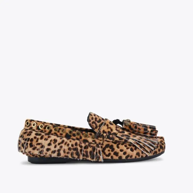 Kurt Geiger Flats Tassel Moccasin Loafer Brown Other 8211 Women