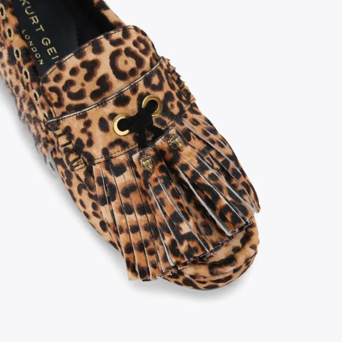 Kurt Geiger Flats Tassel Moccasin Loafer Brown Other 8211 Women