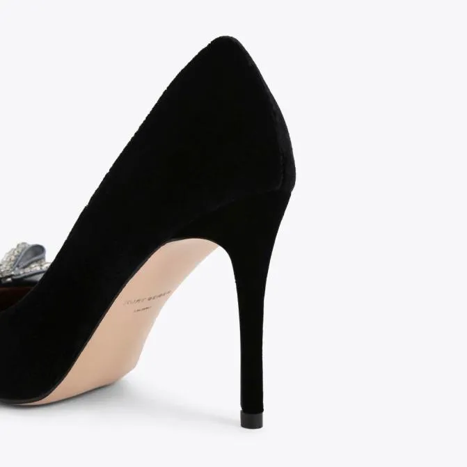 Kurt Geiger Heels Belgravia Bow Court Heel Black 8211 Women
