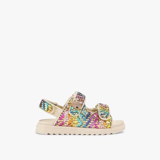 Kurt Geiger Kids Mini Orson Sandal Gold Combination 8211 Women