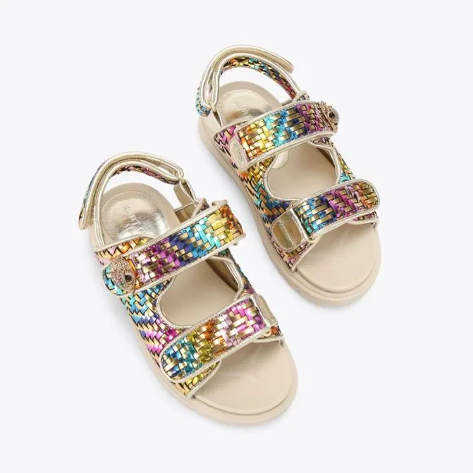 Kurt Geiger Kids Mini Orson Sandal Gold Combination 8211 Women