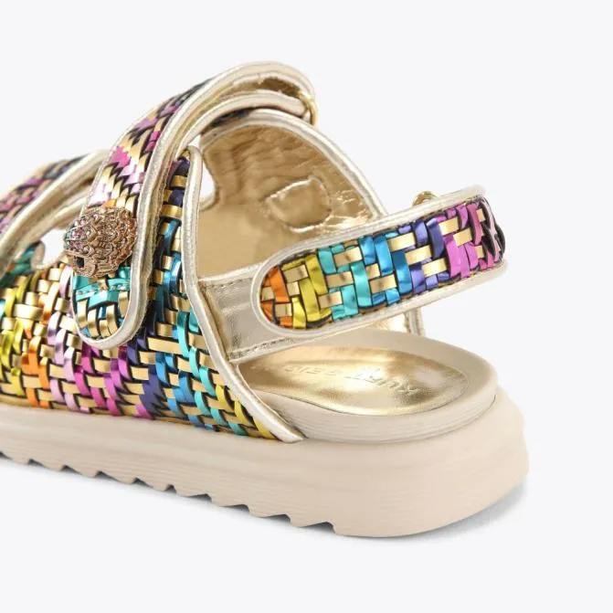 Kurt Geiger Kids Mini Orson Sandal Gold Combination 8211 Women