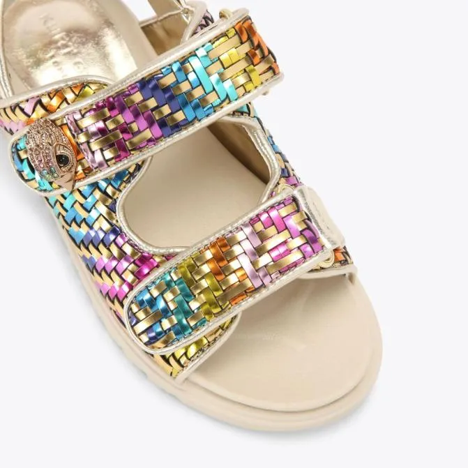 Kurt Geiger Kids Mini Orson Sandal Gold Combination 8211 Women