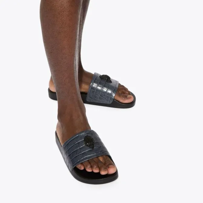 Kurt Geiger Sandals Eagle Slide Navy 8211 Men