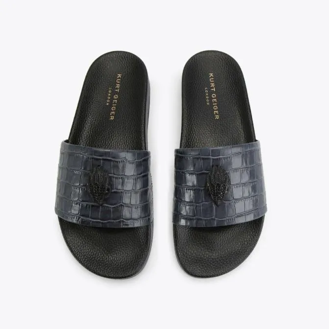Kurt Geiger Sandals Eagle Slide Navy 8211 Men