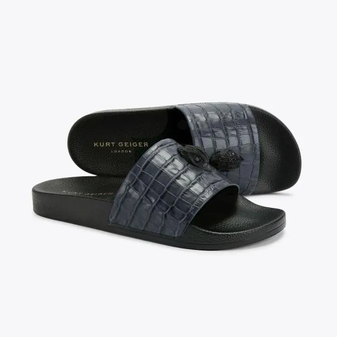 Kurt Geiger Sandals Eagle Slide Navy 8211 Men