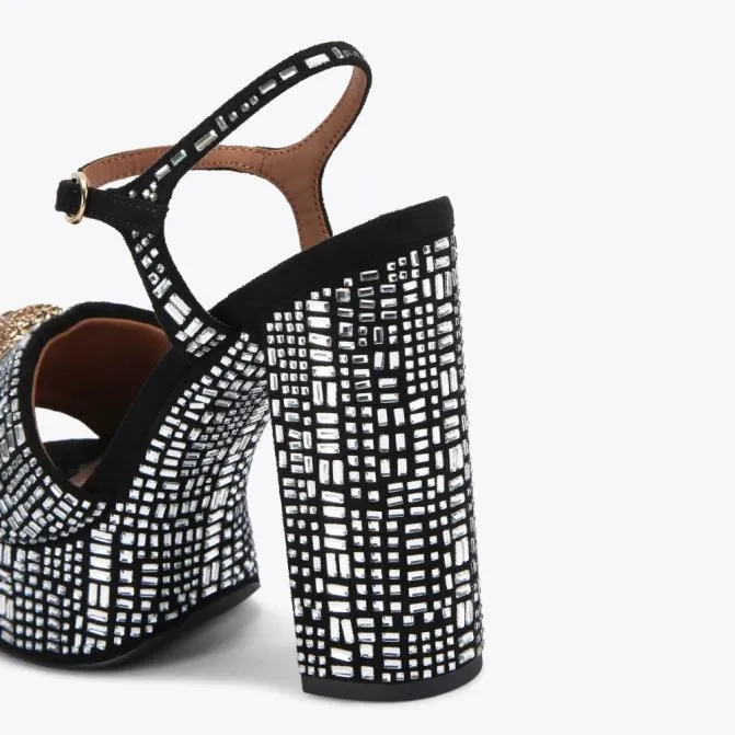 Kurt Geiger Sandals Kensington Platform Heel Black Other 8211 Women