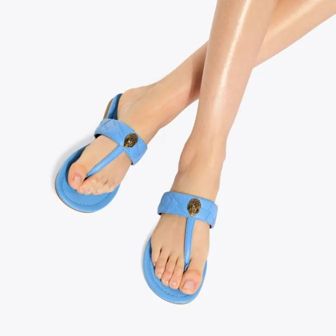Kurt Geiger Sandals Kensington Tbar Sandal Blue 8211 Women