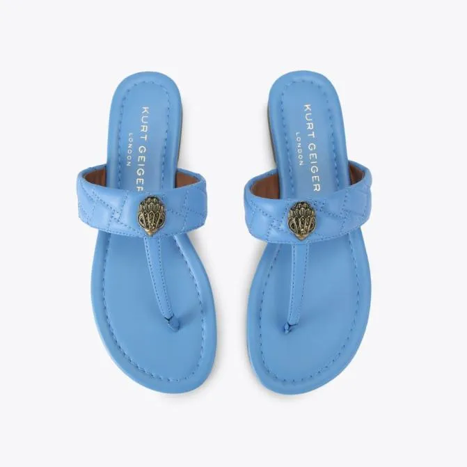 Kurt Geiger Sandals Kensington Tbar Sandal Blue 8211 Women