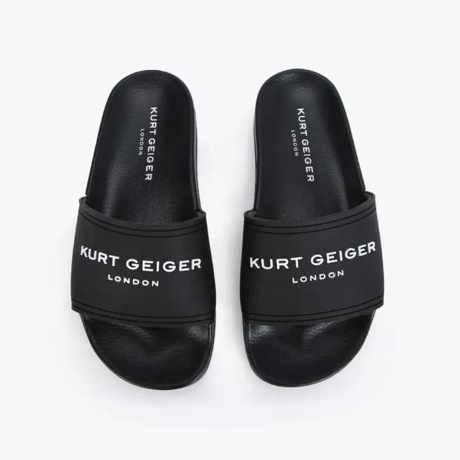 Kurt Geiger Sandals Pool Slide Black 8211 Men