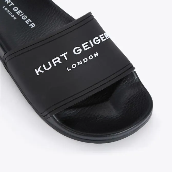 Kurt Geiger Sandals Pool Slide Black 8211 Men