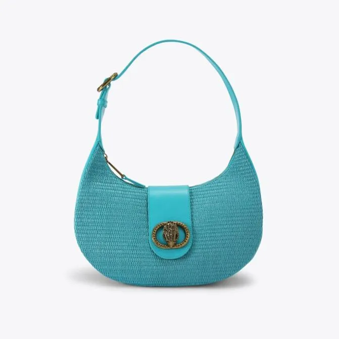 Kurt Geiger Shoulder Bags Chelsea Hobo Bag Turquoise 8211 Women