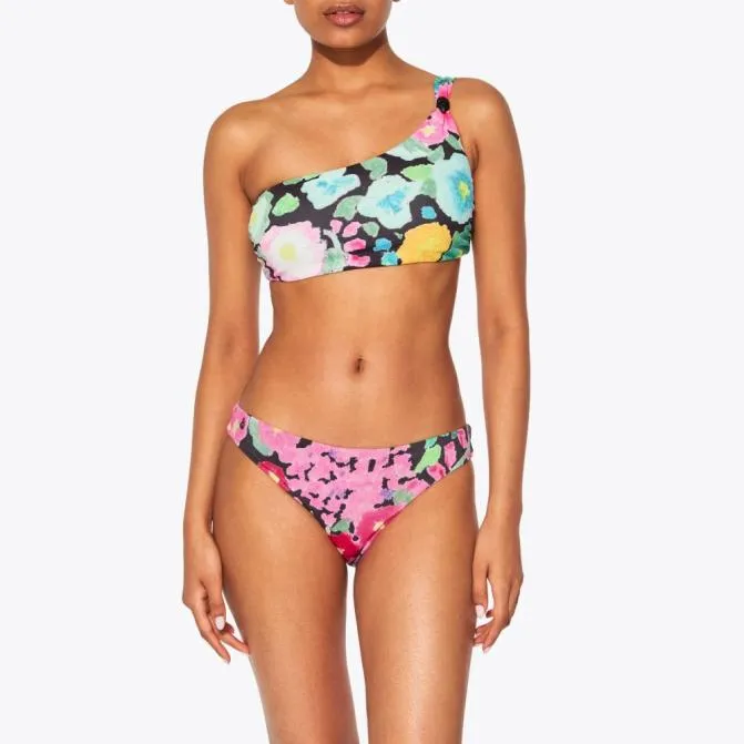 Kurt Geiger Swim Kensington Bikini Briefs Black Red 8211 Women