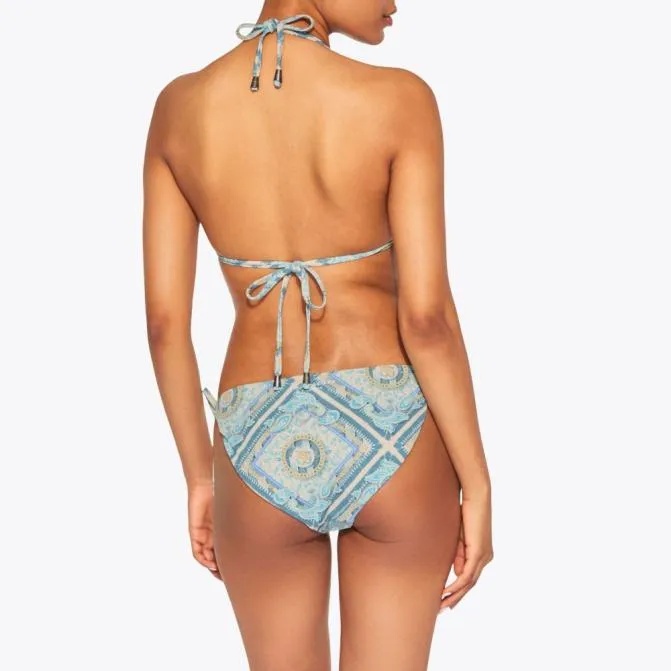 Kurt Geiger Swim Kensington Triangle Top Blue Other 8211 Women